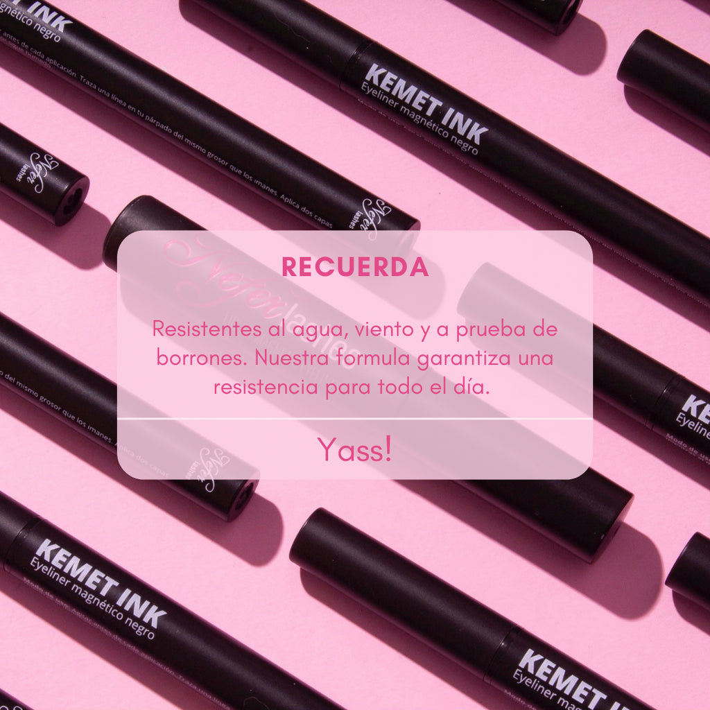 ¿Qué hay dentro de nuestro eyeliner magnético?